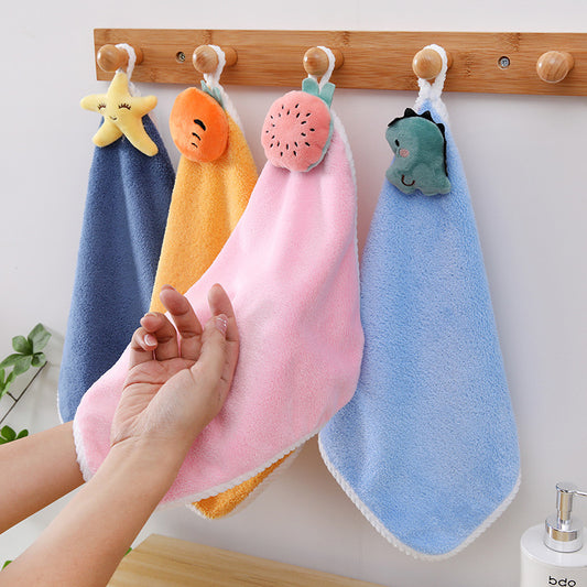 Adorable stuffed animal towel - soft plush toy that unfolds into a functional hooded towel for kids
