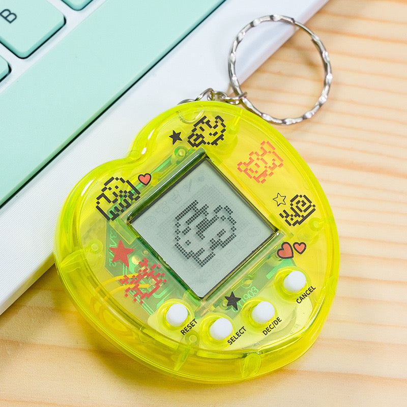Interactive Tamagotchi toy - feed, play & care for your pixel pet on-the-go. Perfect gift for goody bag
