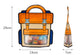 Backpack-style goodie bag designed to be filled with candy small gift, perfect for kids' birthday parties, school events, or trick-or-treating