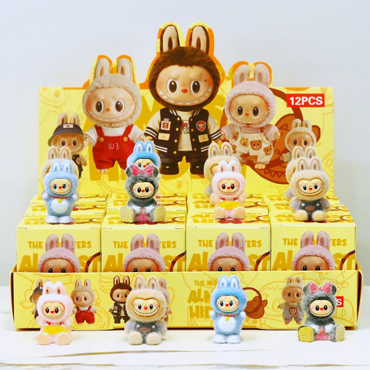 Hot-Selling Labubu Flocked Blind Box Figure (12 PCs) | Pre-Order