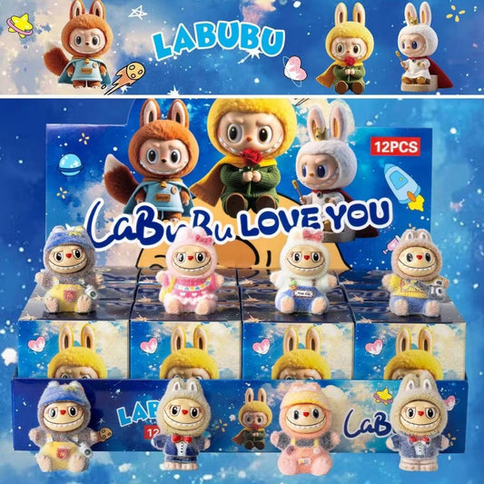Hot-Selling Labubu Flocked Blind Box Figure (12 PCs) | Pre-Order