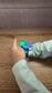 Goody bag gifts video: Whirling LED bubble bracelet with multicolor lights - fun light-up toy for festivals, dances, or gifts or Swag